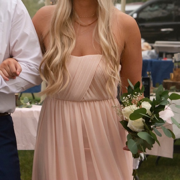 Bridesmaid dress, light pink - Picture 6 of 7
